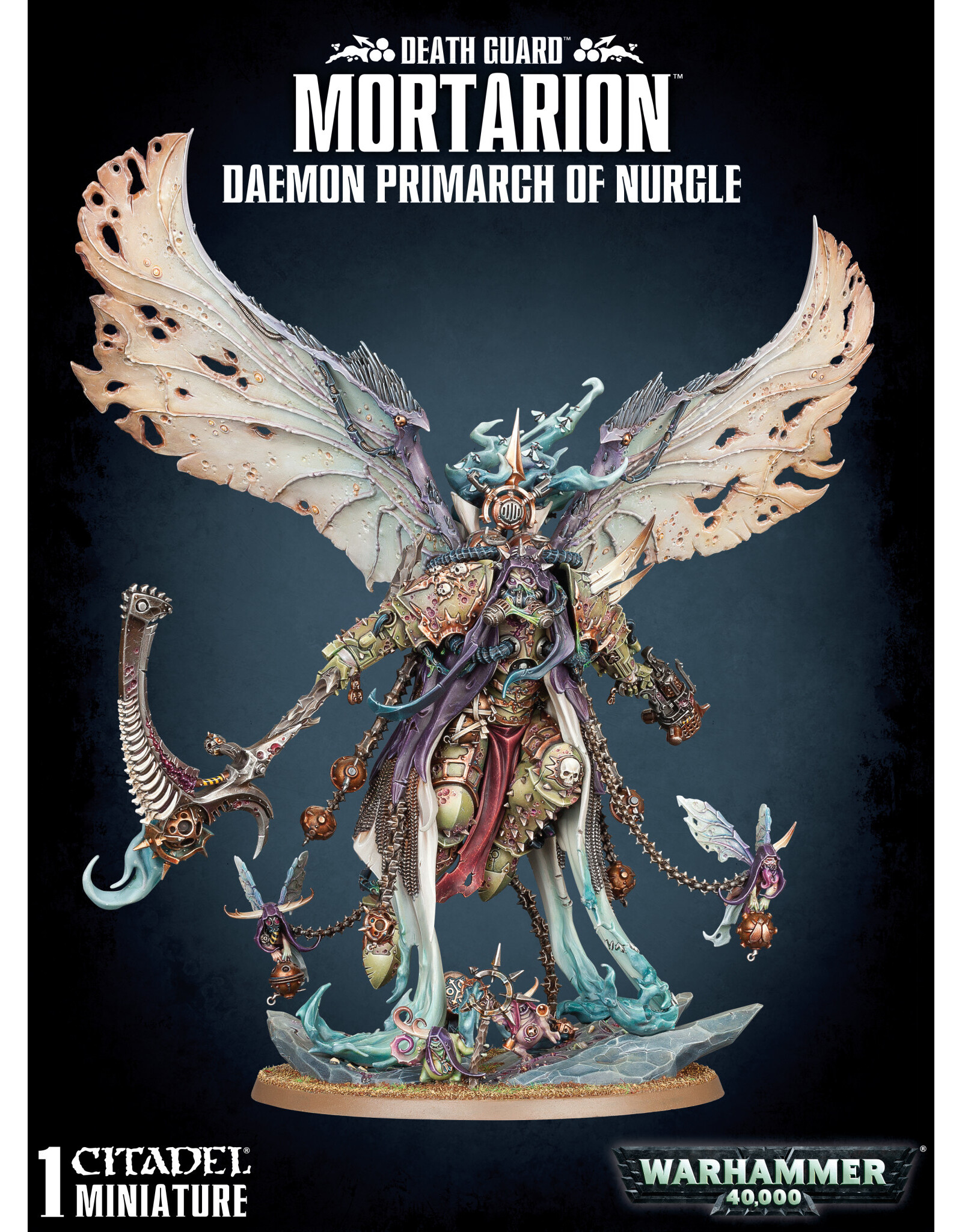 Games Workshop Warhammer 40k: Death Guard - Mortarion, Daemon Primarch of Nurgle