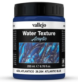 Acrylicos Vallejo AV Water Texture: Atlantic Blue 26204 (200 ml)