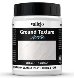 Acrylicos Vallejo AV Ground Texture: White Stone Paste 26211 (200 ml)