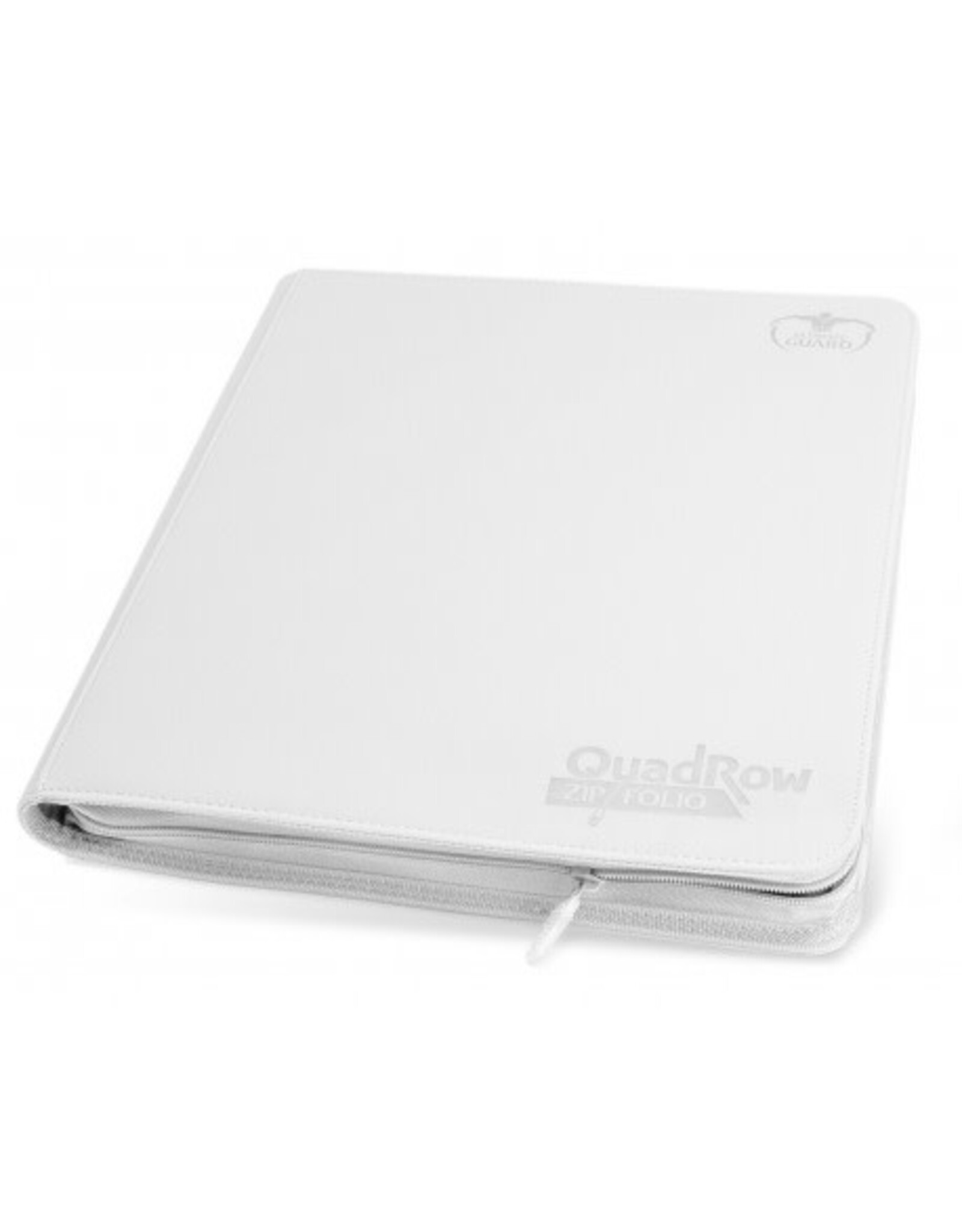 Ultimate Guard UGD 12-Pocket QuadRow XenoSkin ZipFolio- White