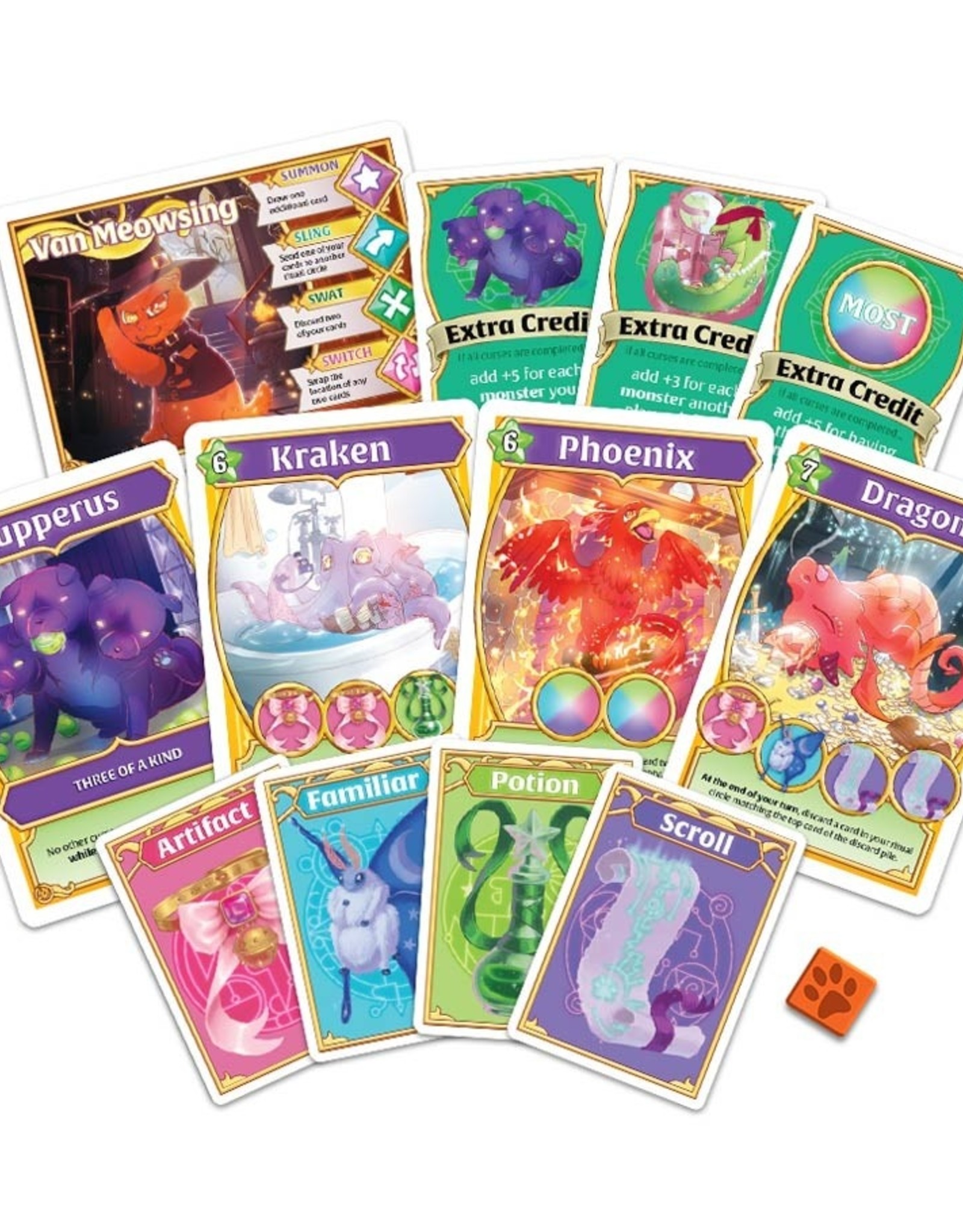 Magpie Games Wizard Kittens: Magical Monsters Expansion