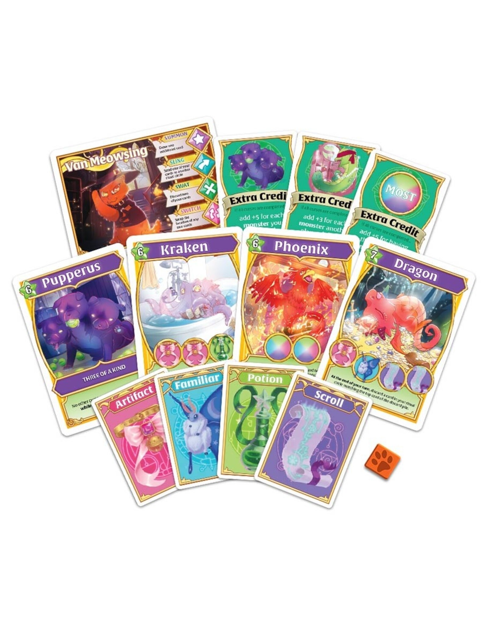 Magpie Games Wizard Kittens: Magical Monsters Expansion