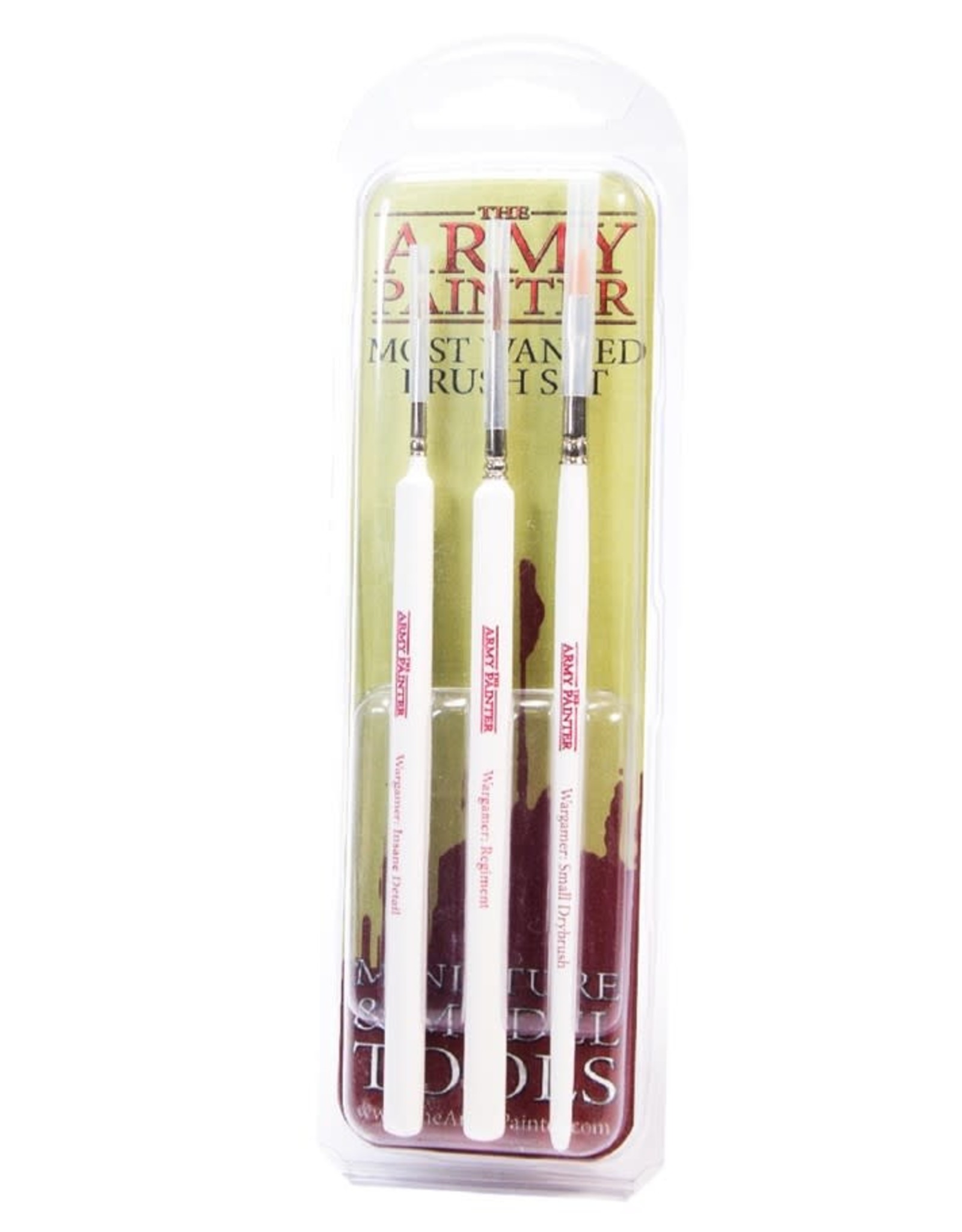 The Army Painter Most Wanted Brush Set