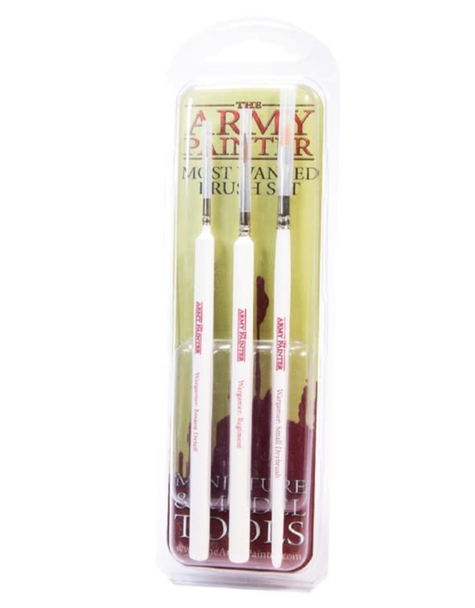 The Army Painter Most Wanted Brush Set