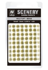 Acrylicos Vallejo AV Scenery: Wild Tuft - Beige - Small