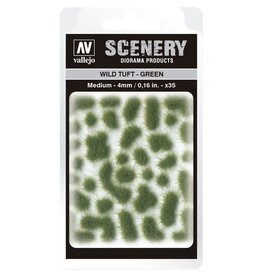 Acrylicos Vallejo AV Scenery: Wild Tuft - Green - Medium