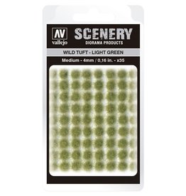 Acrylicos Vallejo AV Scenery: Wild Tuft - Light Green - Medium