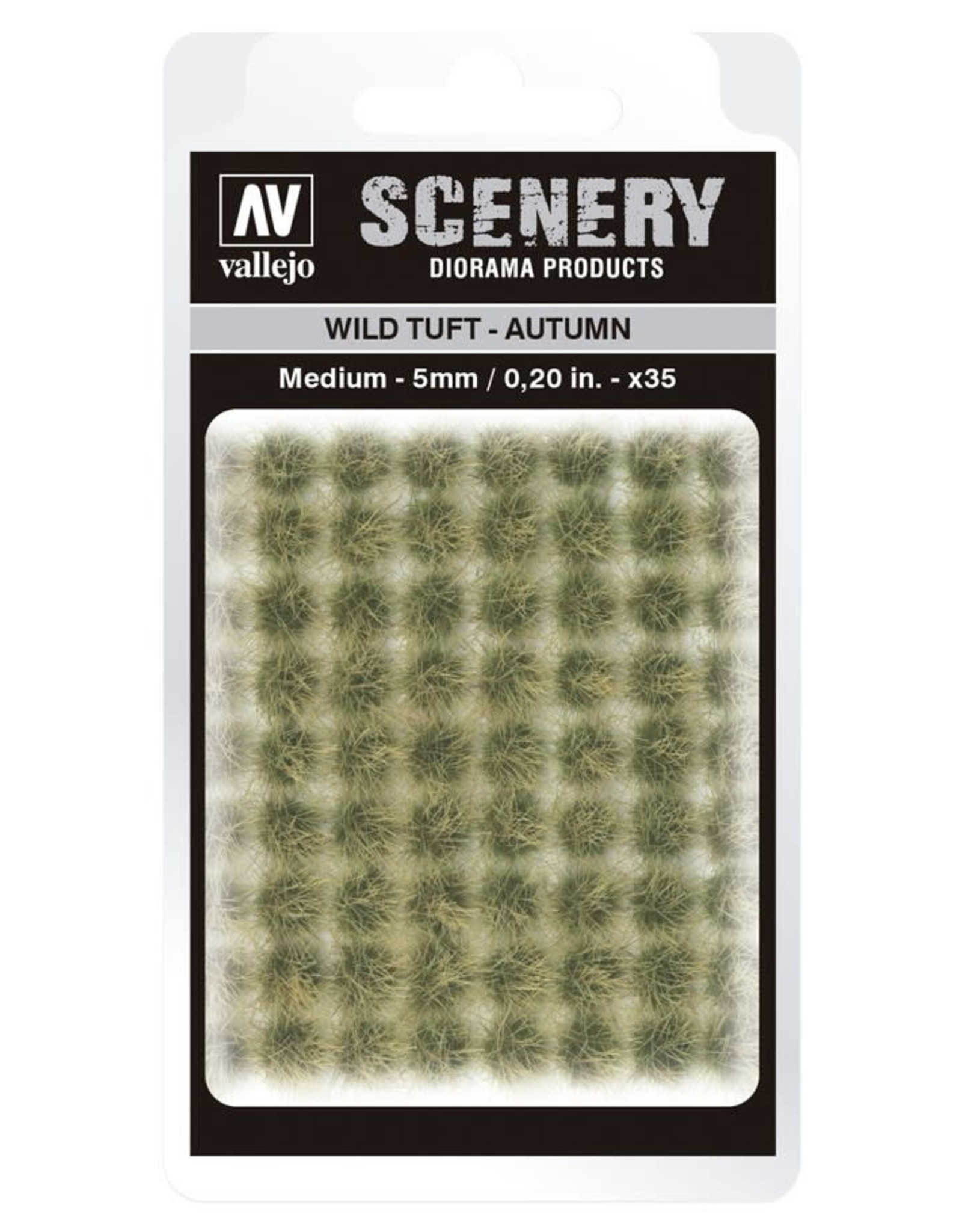 Acrylicos Vallejo AV Scenery: Wild Tuft - Autumn - Medium