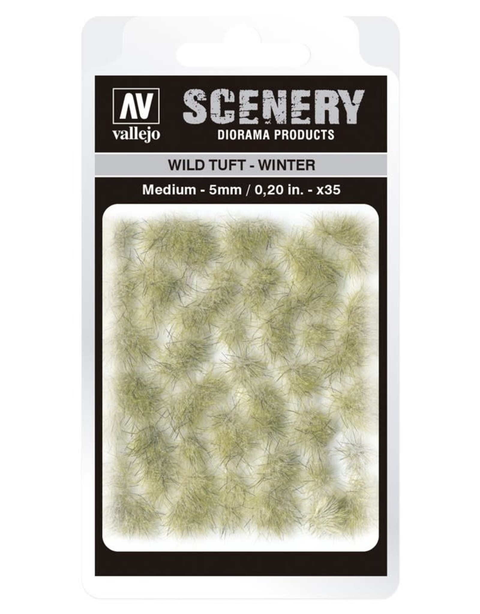 Acrylicos Vallejo AV Scenery: Wild Tuft - Winter - Medium