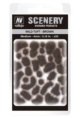 Acrylicos Vallejo AV Scenery: Wild Tuft - Brown - Medium