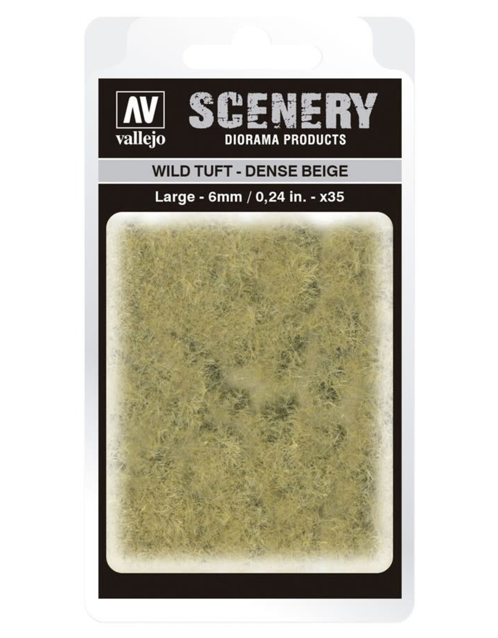 Acrylicos Vallejo AV Scenery: Wild Tuft - Dense Beige - Large