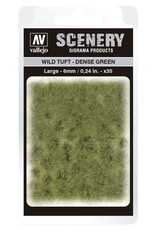 Acrylicos Vallejo AV Scenery: Wild Tuft - Dense Green - Large