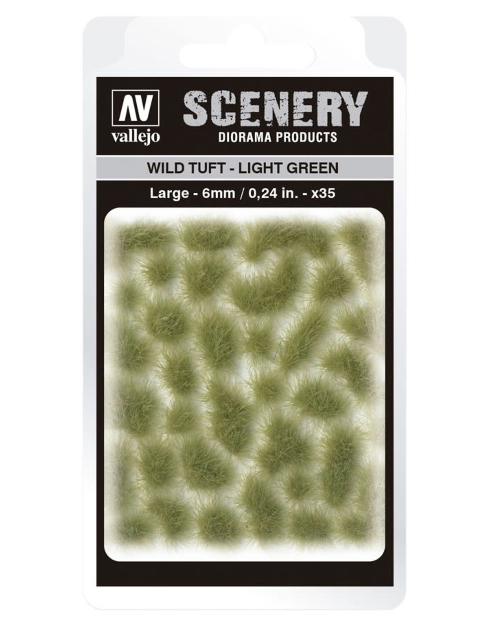 Acrylicos Vallejo AV Scenery: Wild Tuft - Light Green - Large