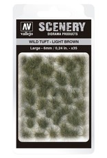 Acrylicos Vallejo AV Scenery: Wild Tuft - Light Brown - Large