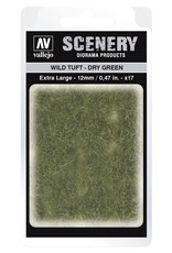 Acrylicos Vallejo AV Scenery: Wild Tuft - Dry Green - XL