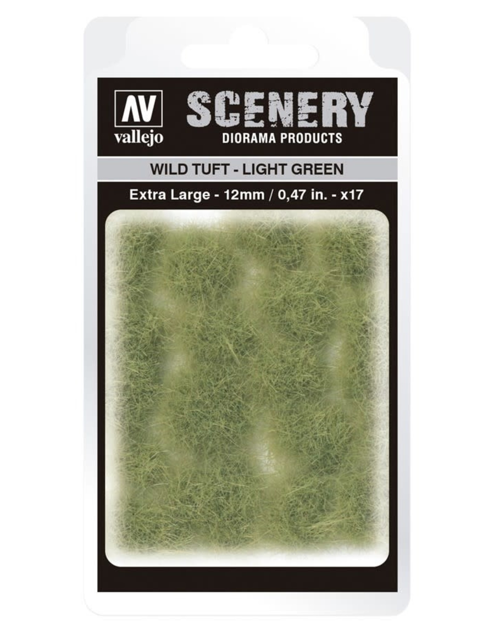 Acrylicos Vallejo AV Scenery: Wild Tuft - Light Green - XL