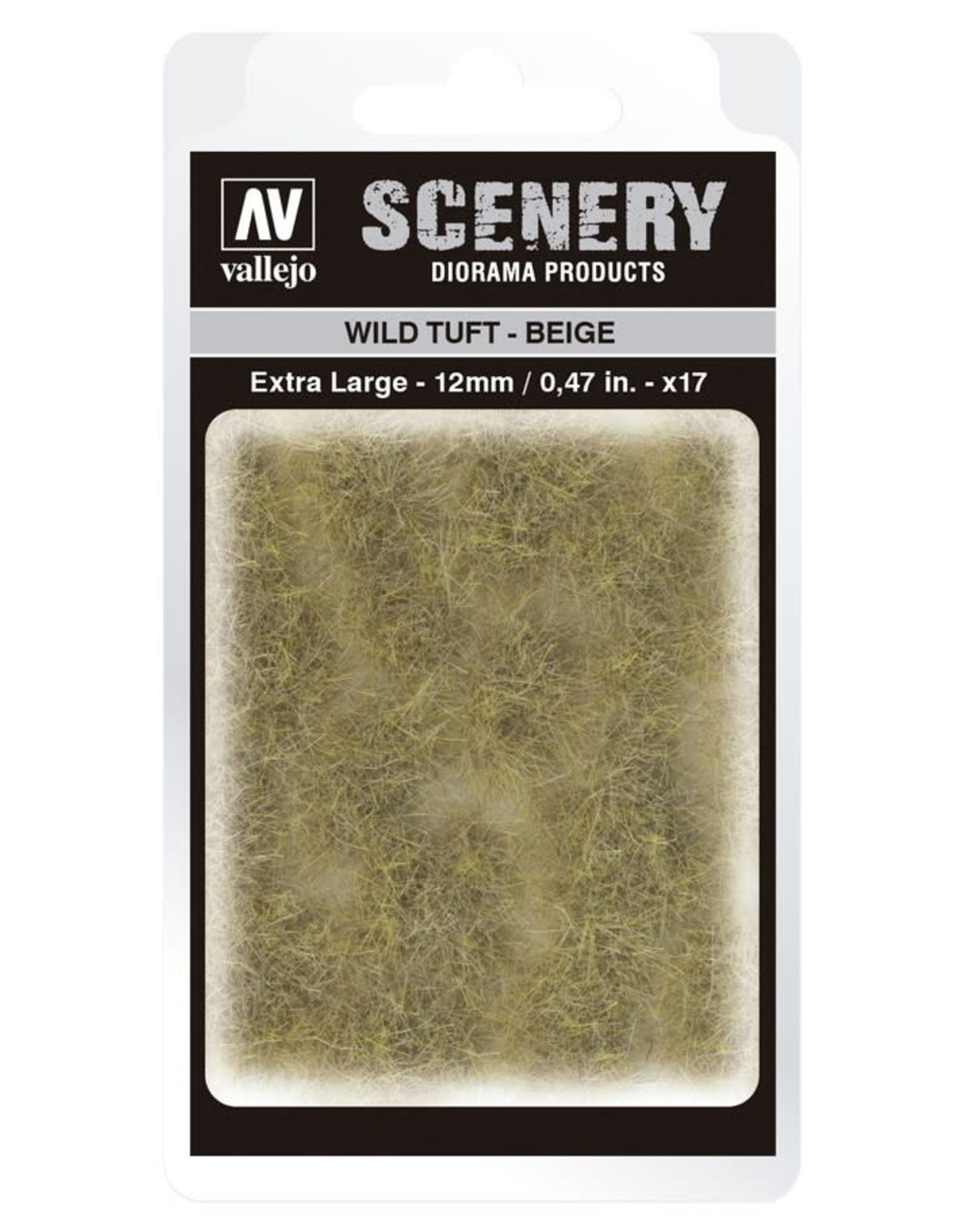 Acrylicos Vallejo AV Scenery: Wild Tuft - Beige - XL