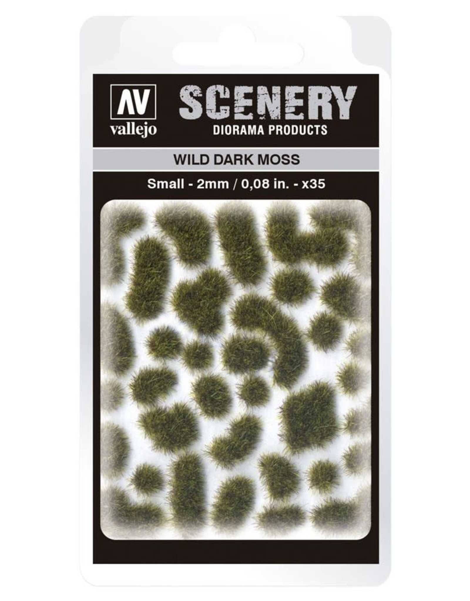 Acrylicos Vallejo AV Scenery: Wild Dark Moss - Small