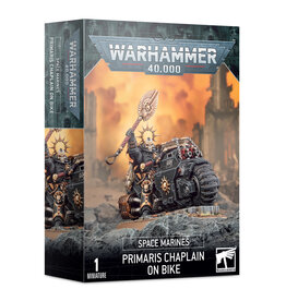 Games Workshop Warhammer 40k: Space Marines - Primaris Chaplain on Bike