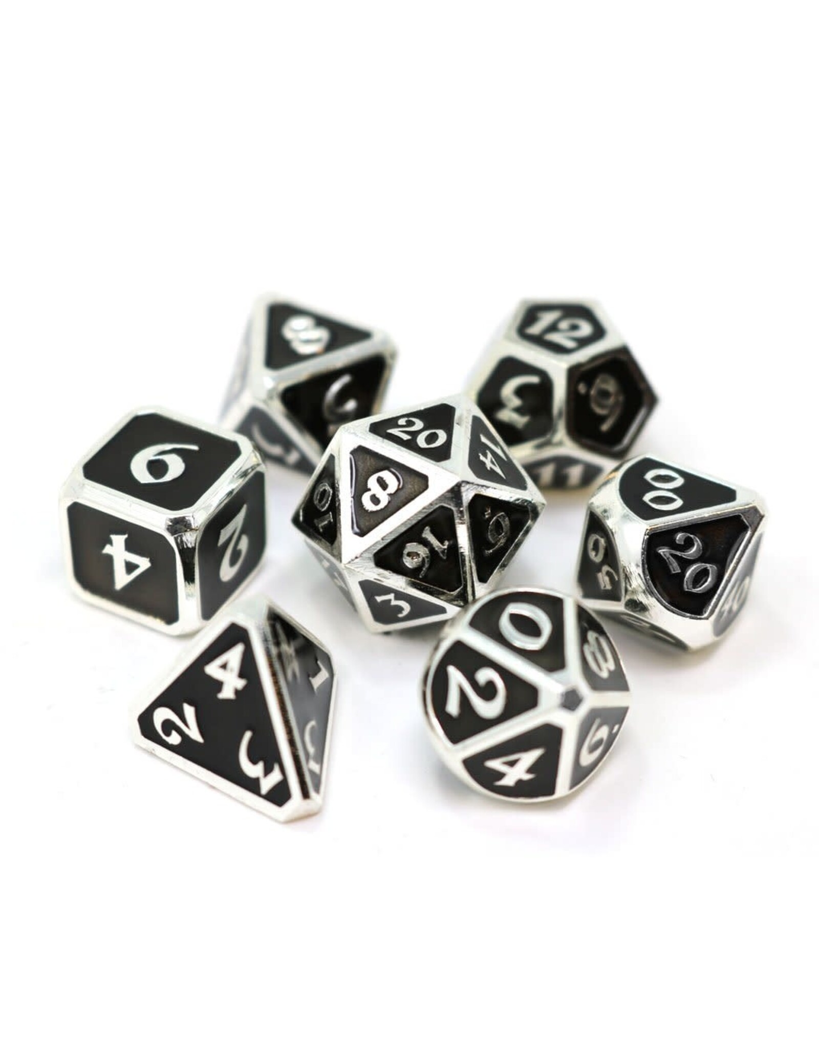 Die Hard Dice Die Hard: Mythica Platinum Onyx 7-Die Set