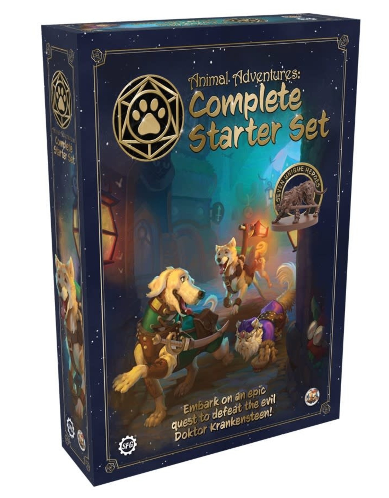 Steamforged Games Animal Adventures: RPG Starter Set