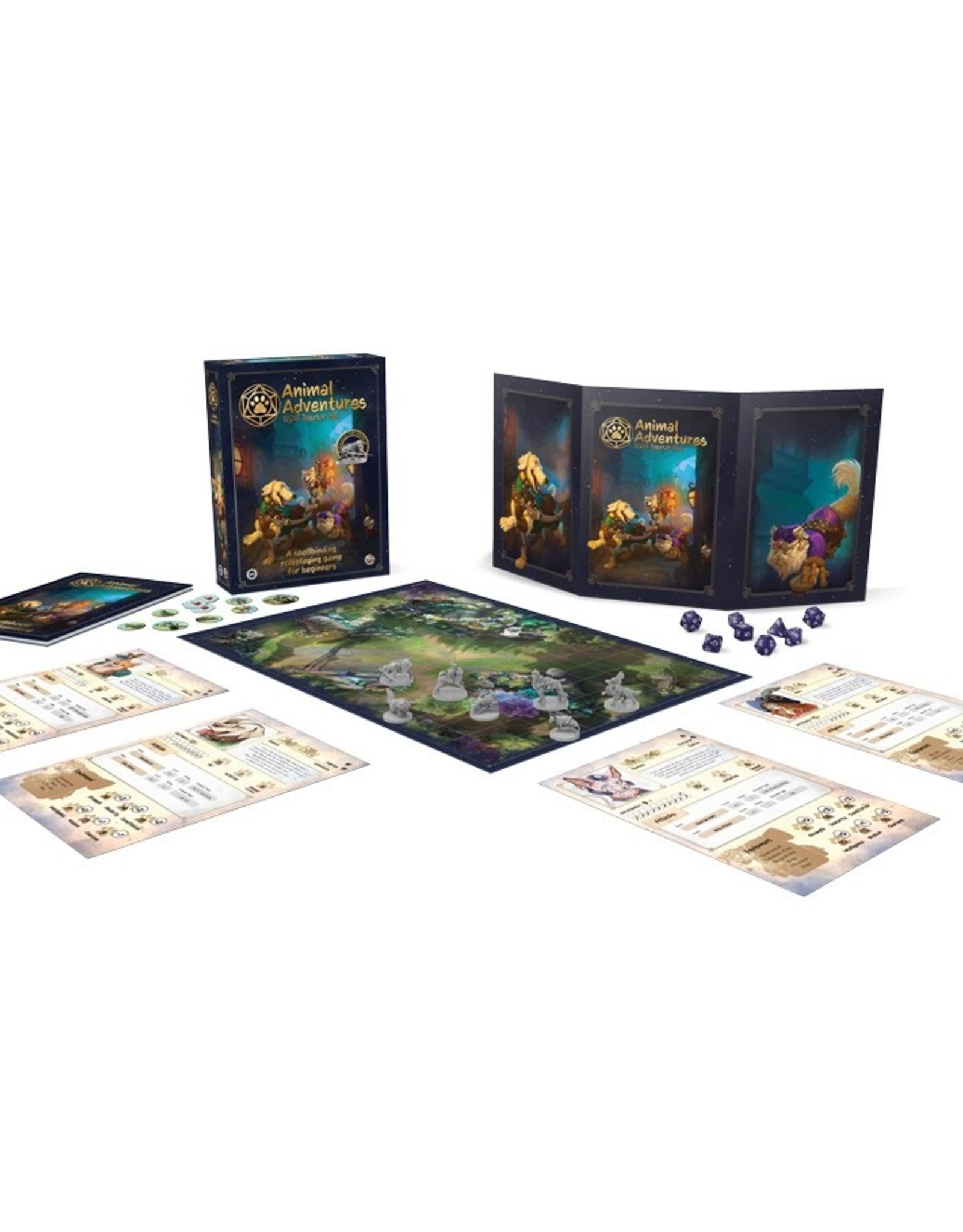 Steam Forged Games Animal Adventures: RPG Starter Set