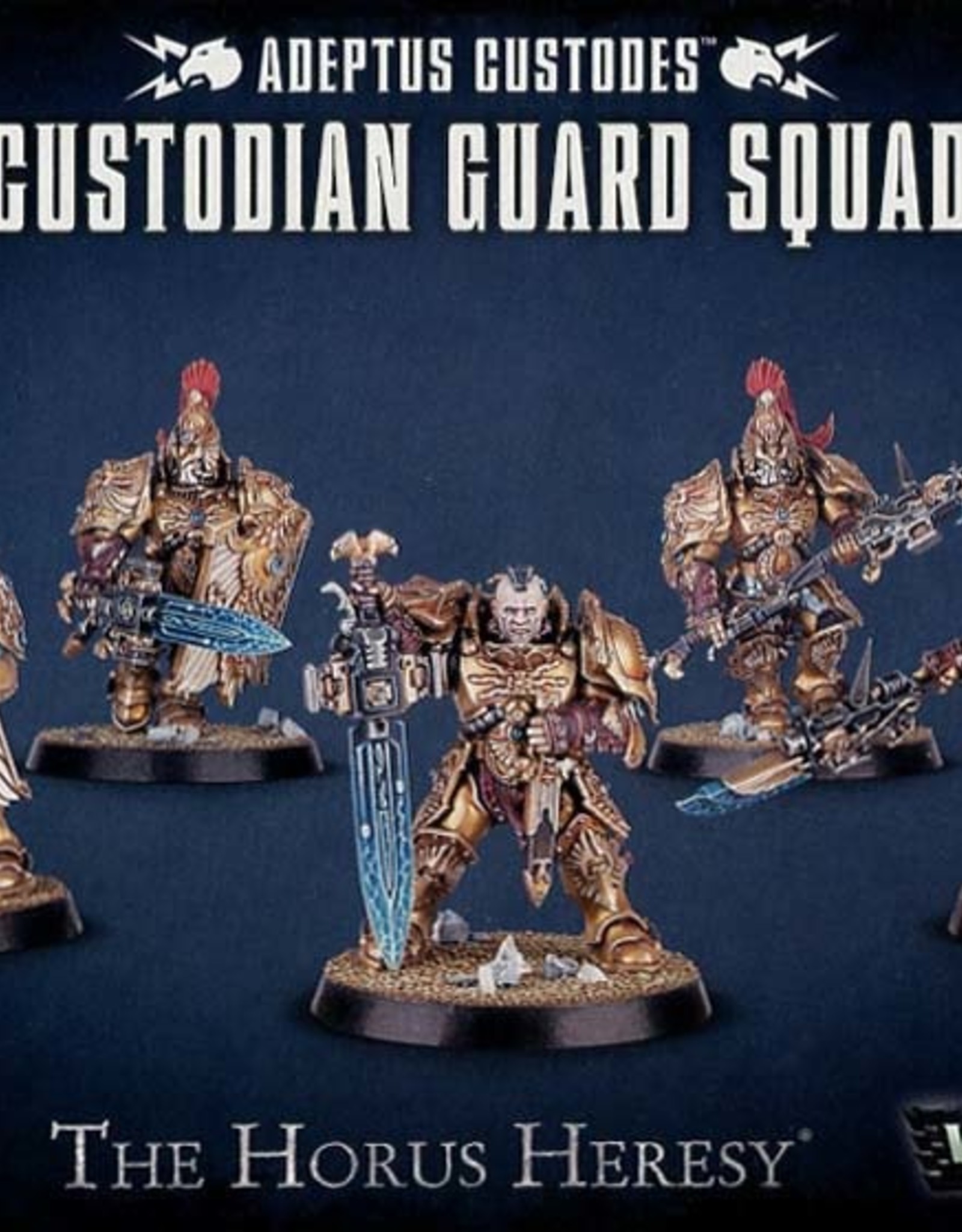 Games Workshop Warhammer 40k: Adeptus Custodes - Custodian Guard Squad