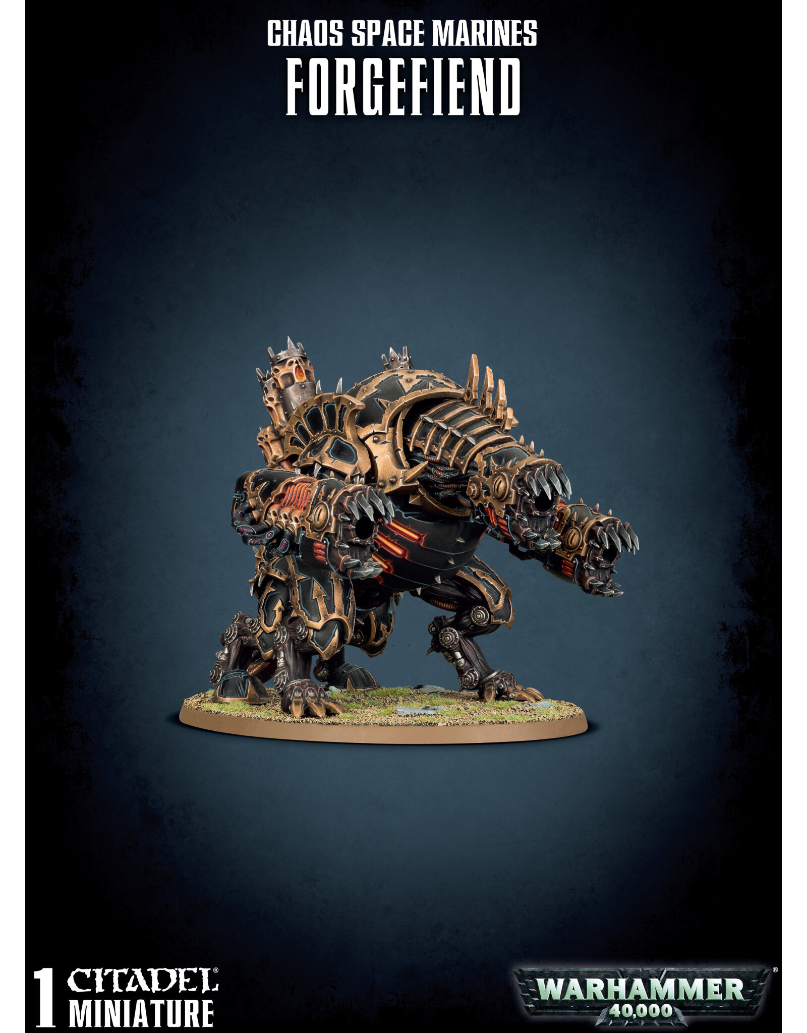 Games Workshop Warhammer 40k: Chaos Space Marines - Forgefiend