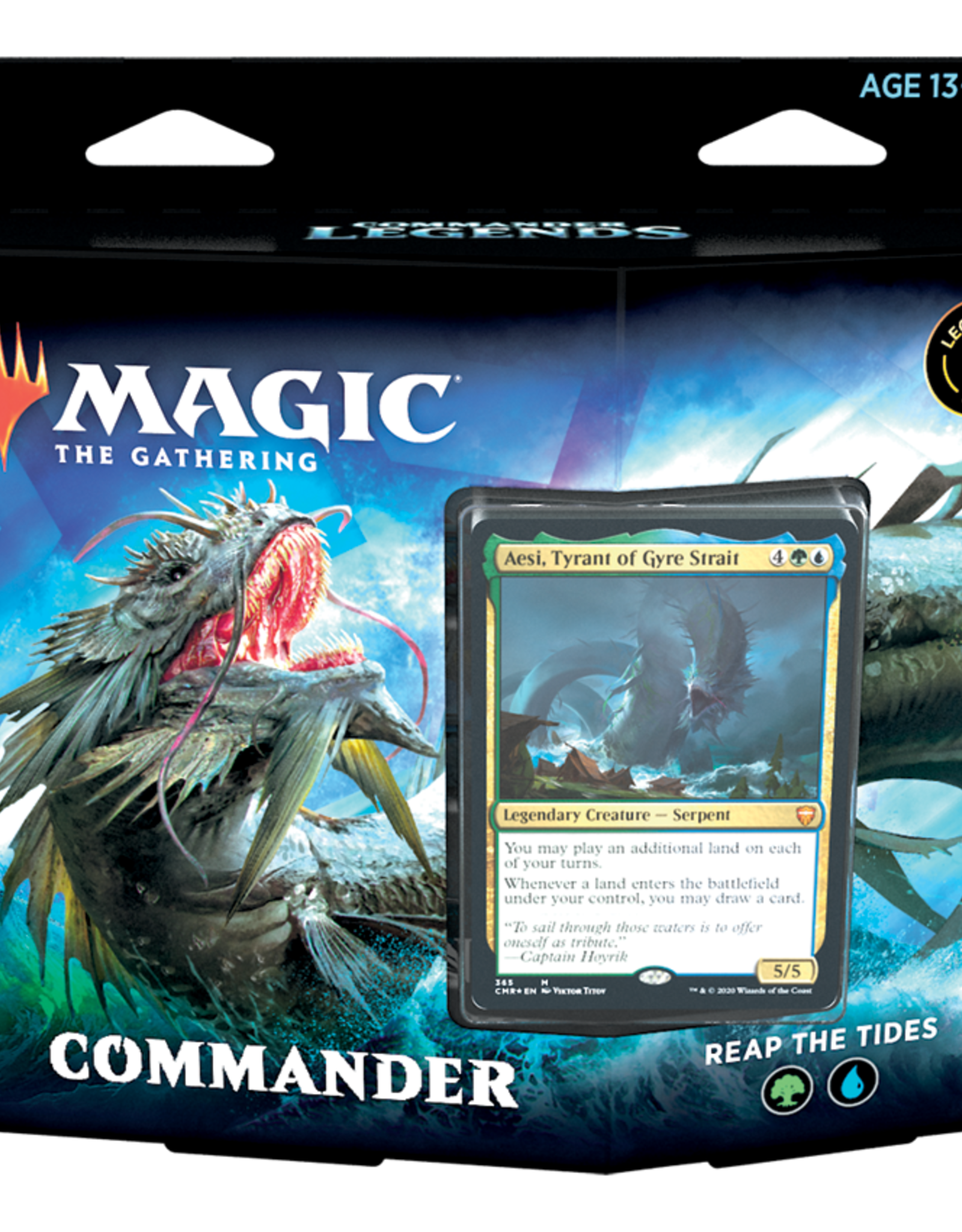 Wizards of the Coast MTG Commander Legends Deck Reap the Tides
