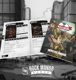 Rock Manor Games Maximum Apocalypse RPG: Monster Manual