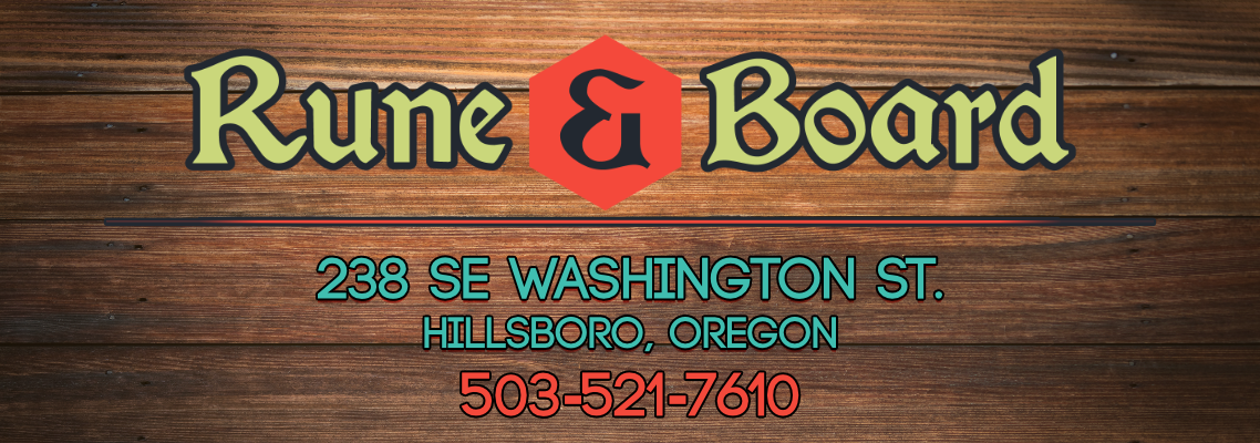 Home - Rune and Board  Hillsboro Oregon's Family Friendly Game Shop