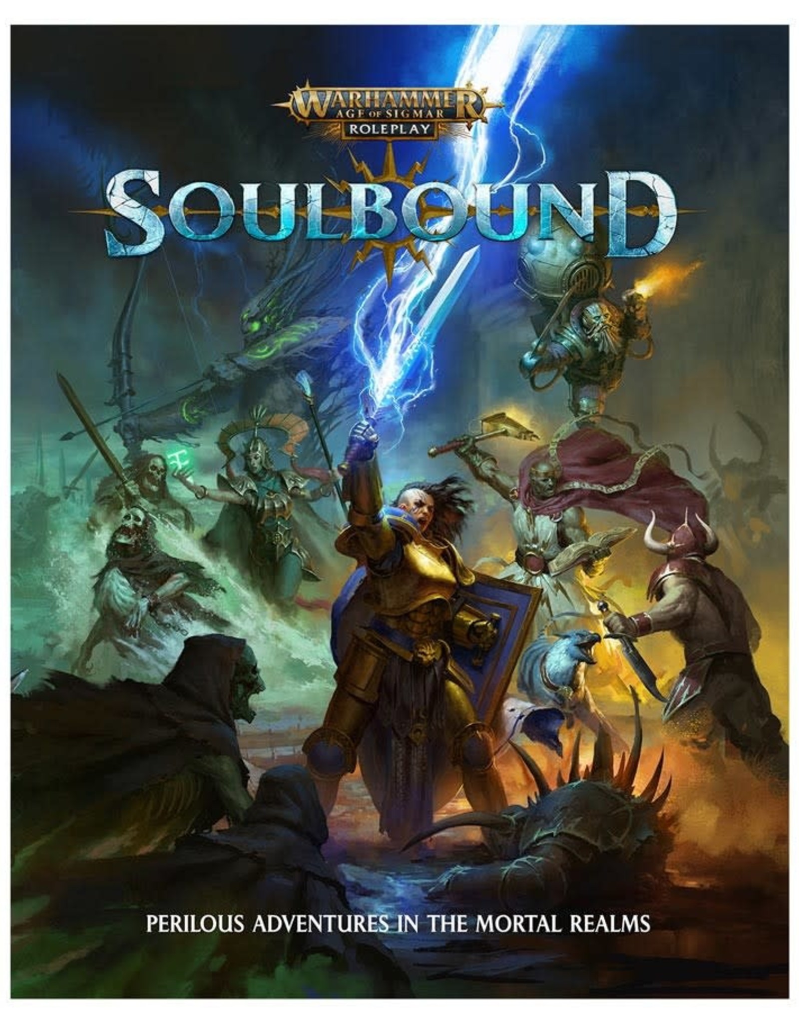 Cubicle 7 Entertainment Ltd Warhammer: Age of Sigmar - Soulbound RPG Core Book