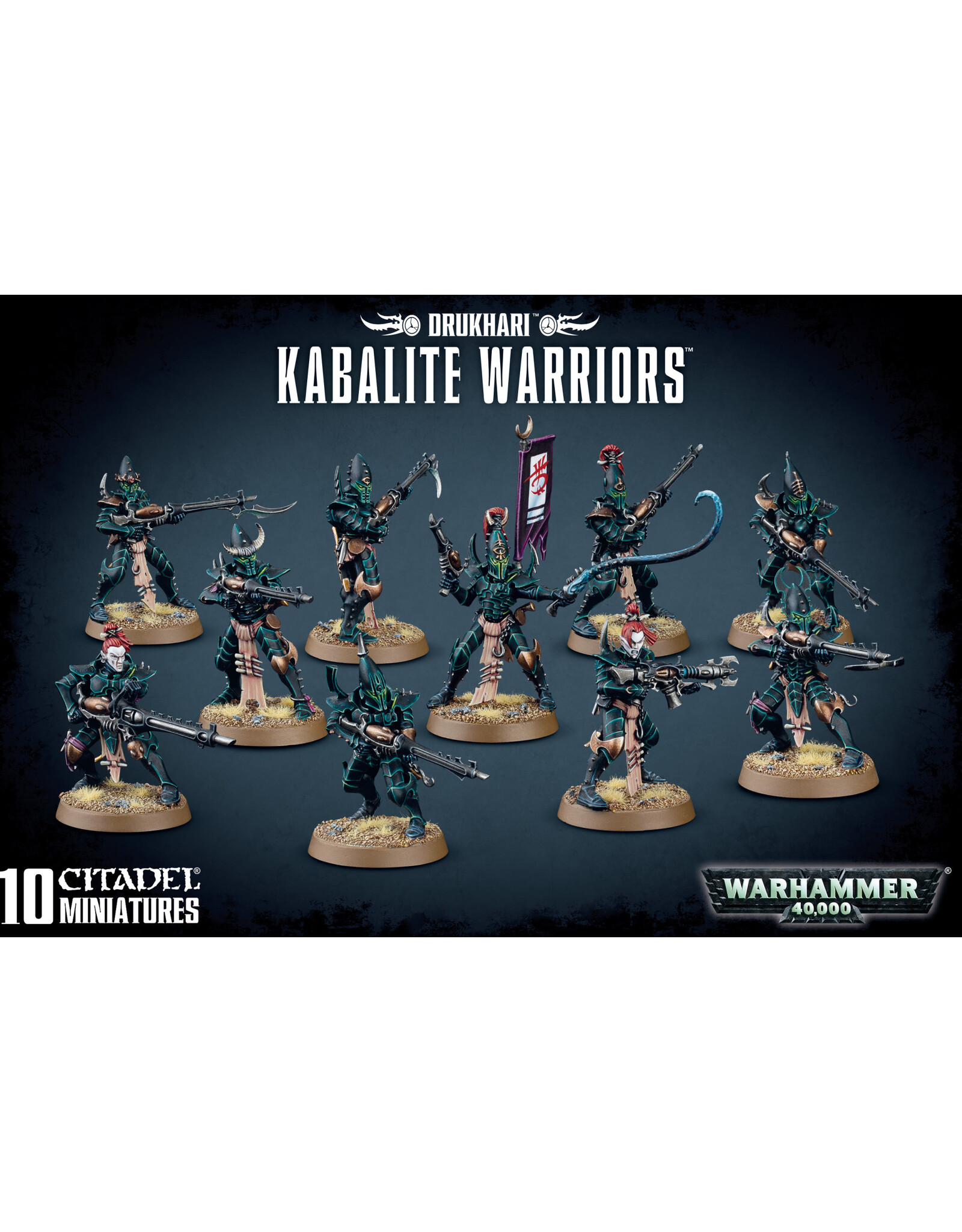 Games Workshop Warhammer 40k: Drukhari - Kabalite Warriors