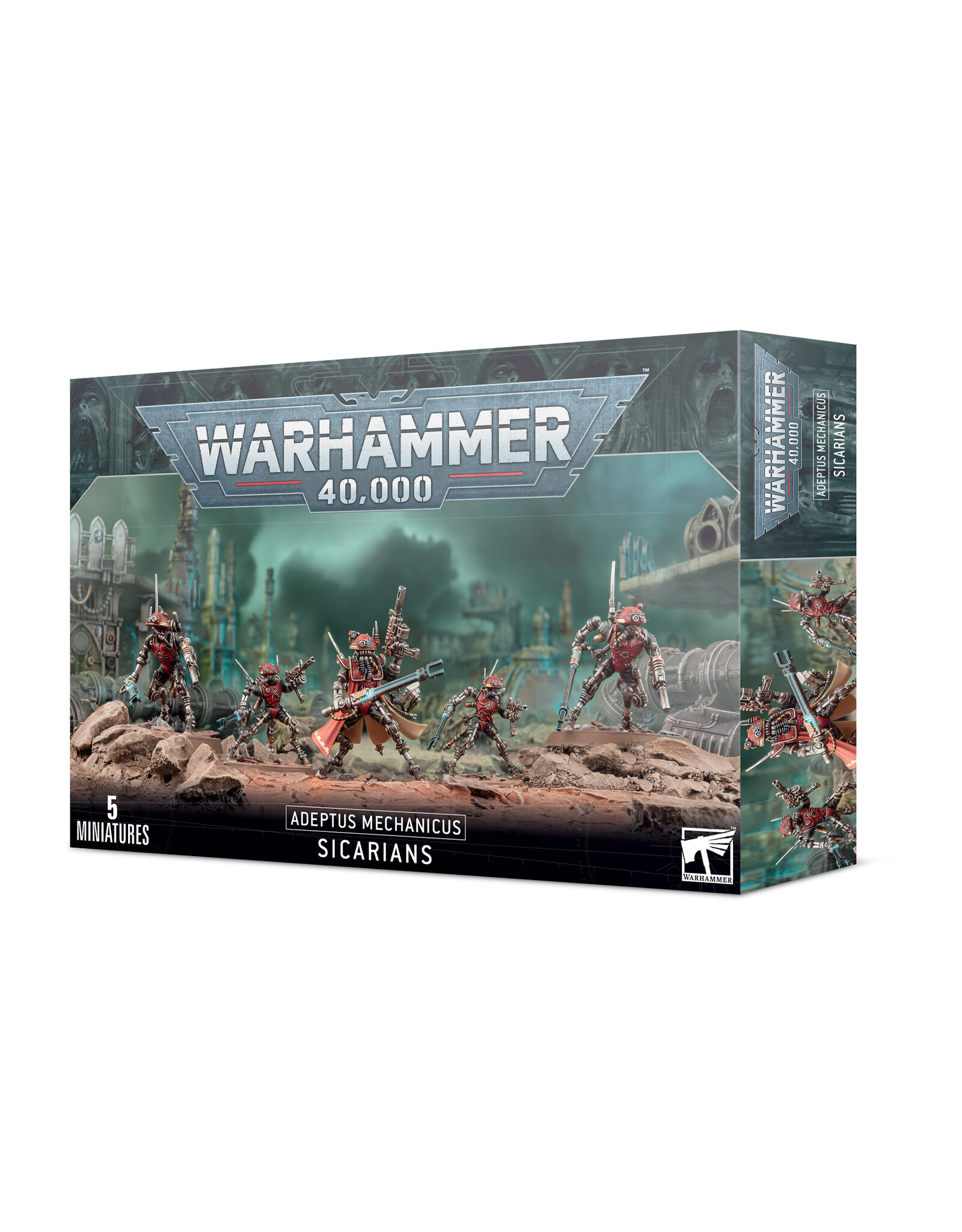 Games Workshop Warhammer 40k: Adeptus Mechanicus - Sicarians/Sicarian Ruststalkers