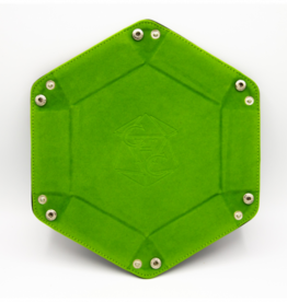 Critical Hit Collectibles Critical Hit: Hexagon Dice Tray - Light Green