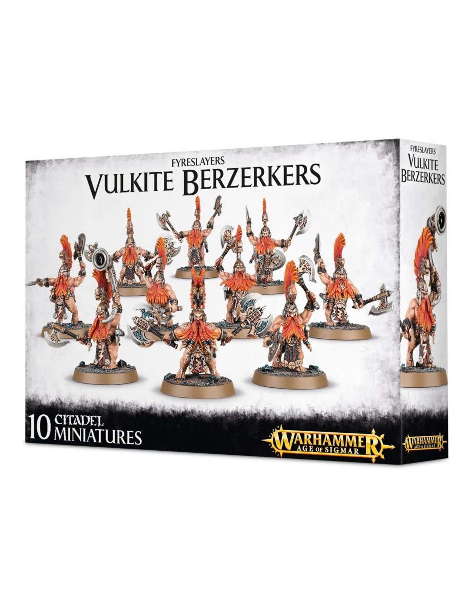 Games Workshop Warhammer AoS:  Fyreslayers: Vulkite Berzerkers