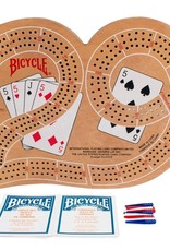 Bicycle Large "29" Wooden Cribbage Board