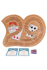 Bicycle Large "29" Wooden Cribbage Board