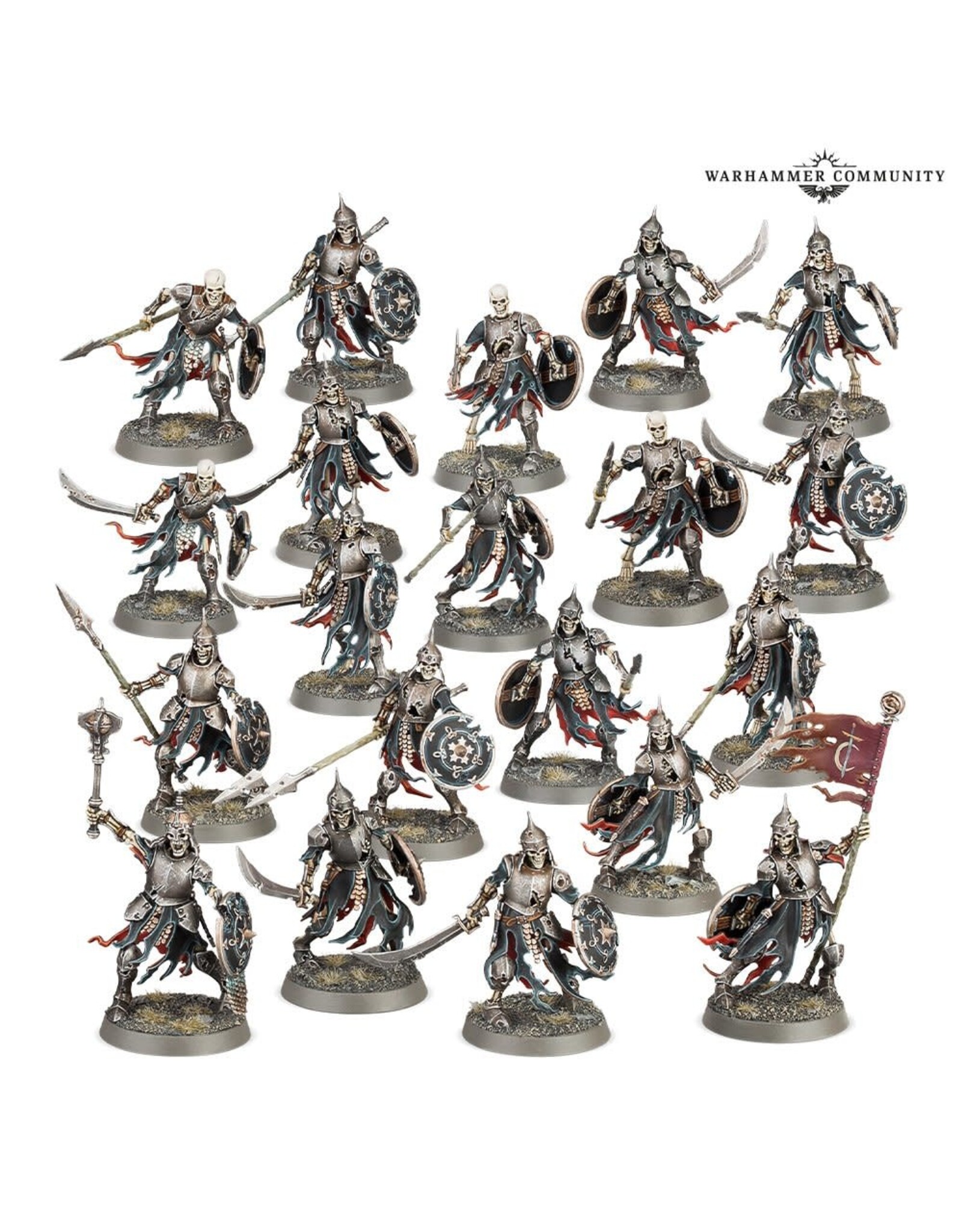 Games Workshop Warhammer AoS: Soulblight Gravelords - Deathrattle Skeletons