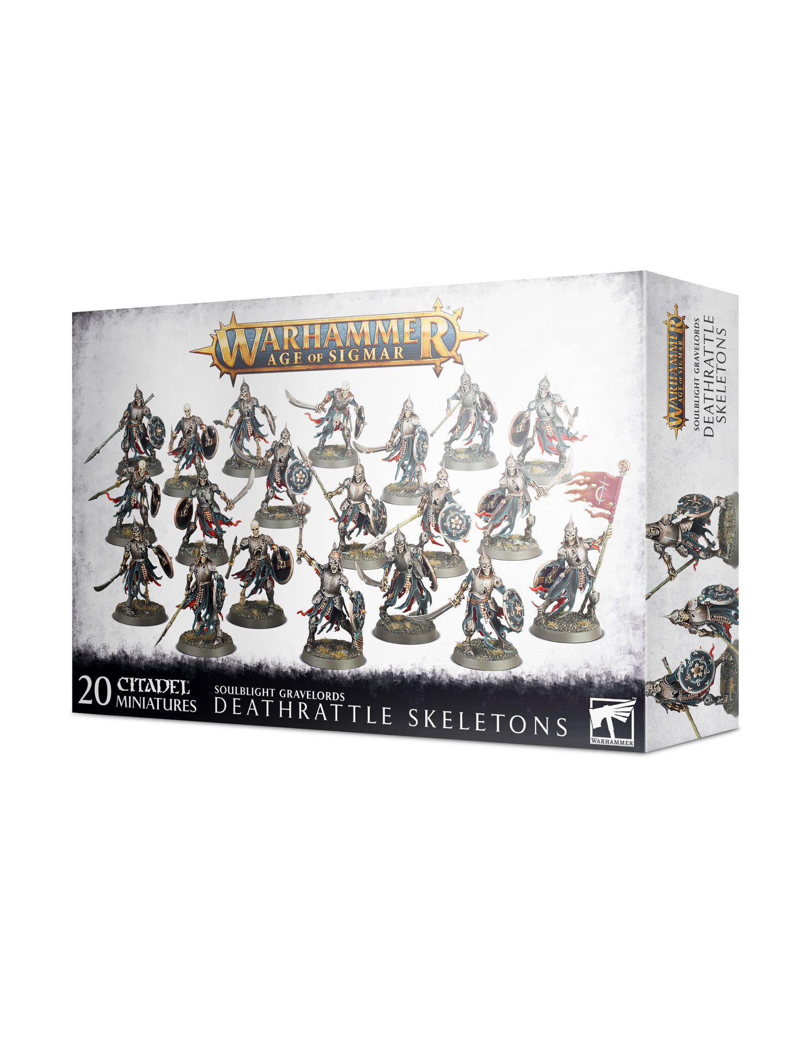 Games Workshop Warhammer AoS: Soulblight Gravelords - Deathrattle Skeletons