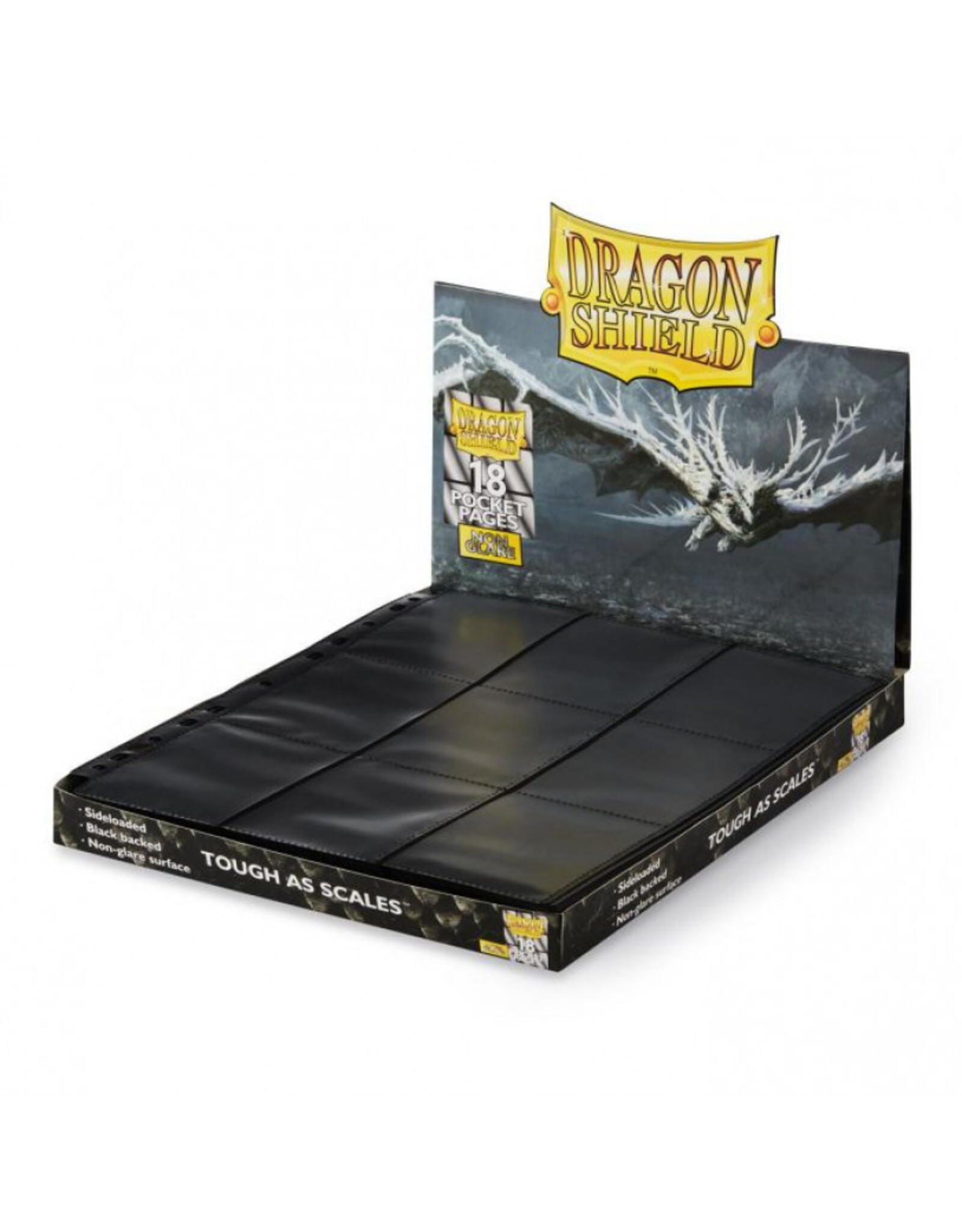 Arcane Tinmen Dragon Shield Pages: Non Glare Frosted 18-Pocket (50 ct)