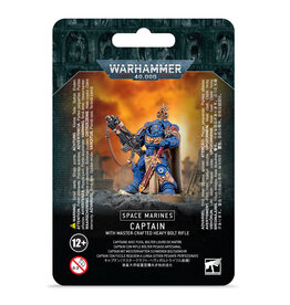 Games Workshop Warhammer 40k: Space Marines - Captain with Master-Crafted Heavy Bolt Rifle