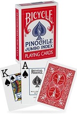 bicycle pinochle jumbo index playing cards