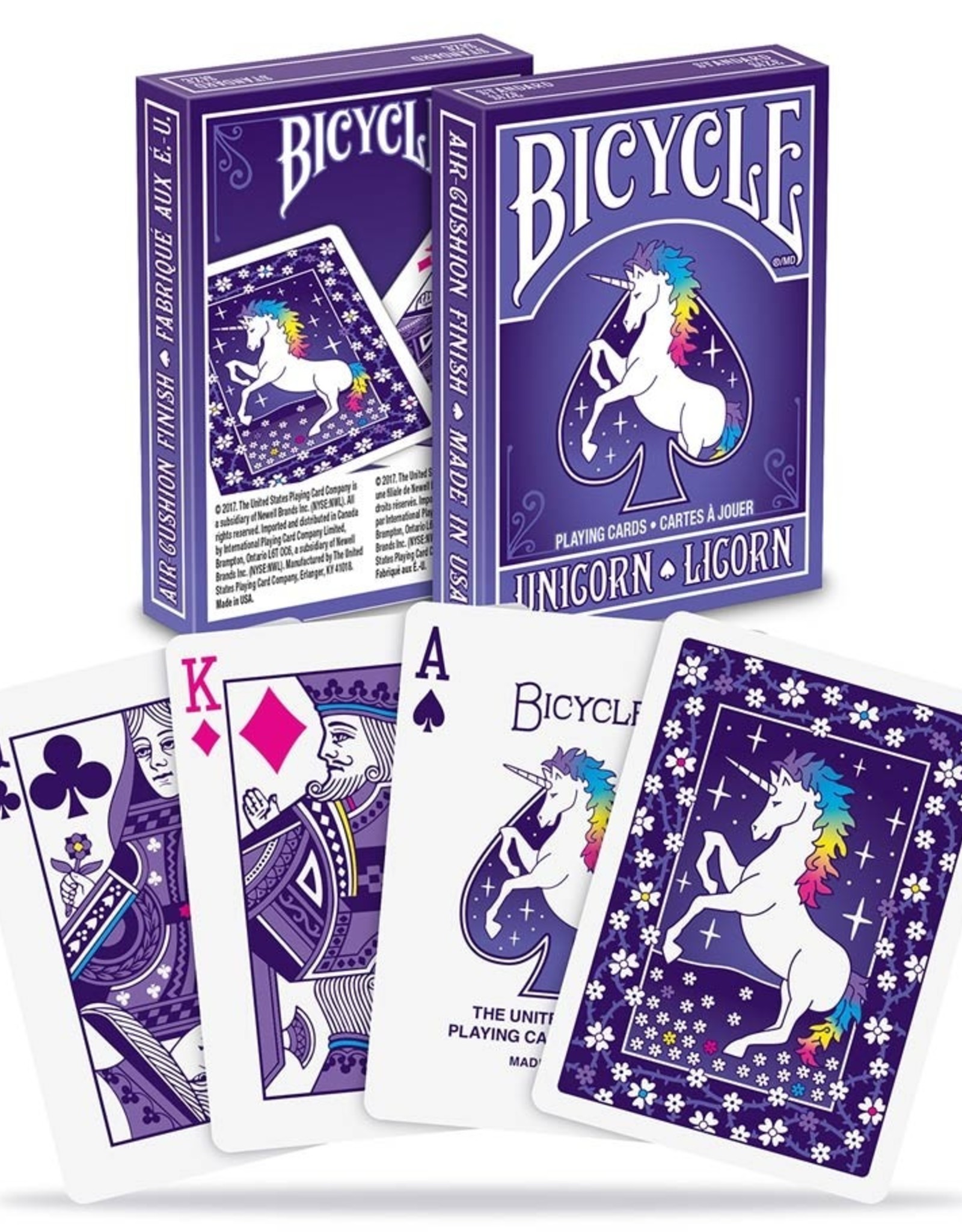 Bicycle Playing Cards Unicorn Rune & Board