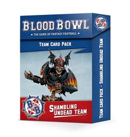 Games Workshop Blood Bowl: Shambling Undead Team Card Pack