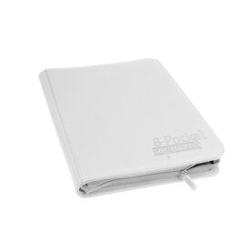 Ultimate Guard UGD 8/16 Pocket Xenoskin ZipFolio - White