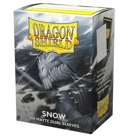 Arcane Tinmen Dragon Shield: Dual Matte Sleeves - Snow (100)
