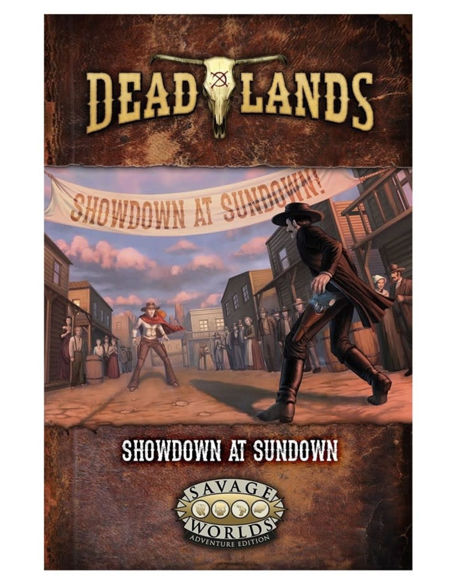 Studio 2 Publishing Savage Worlds: The Weird West Deadlands GM Screen & Showdown at Sundown Adventure