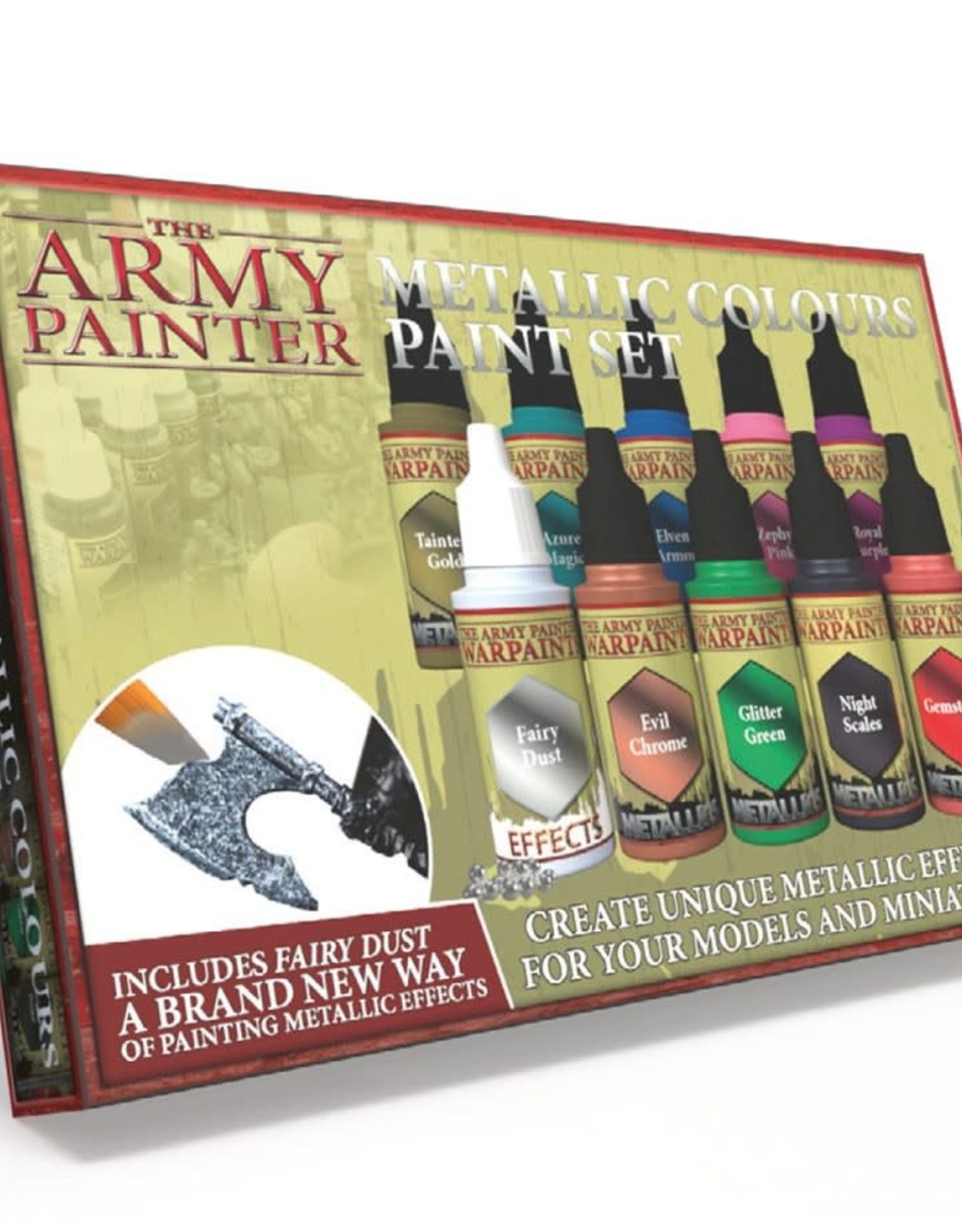 The Army Painter TAP Warpaints Metallic Colours Paint Set