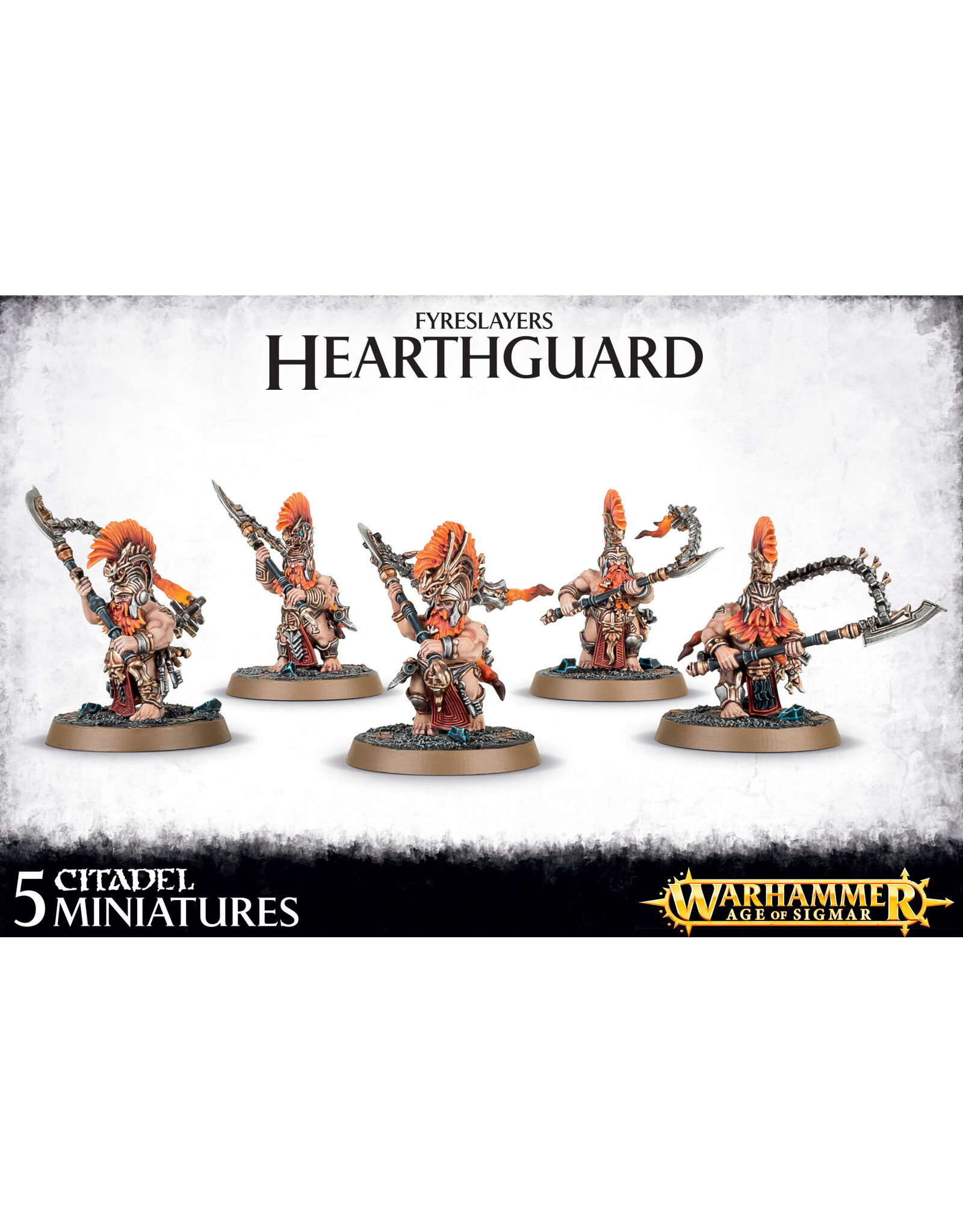 Games Workshop Warhammer AoS: Fyreslayers - Hearthguard Berzerkers